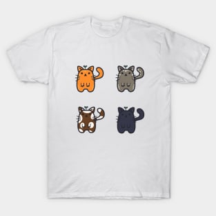 cute doodle cat design T-Shirt